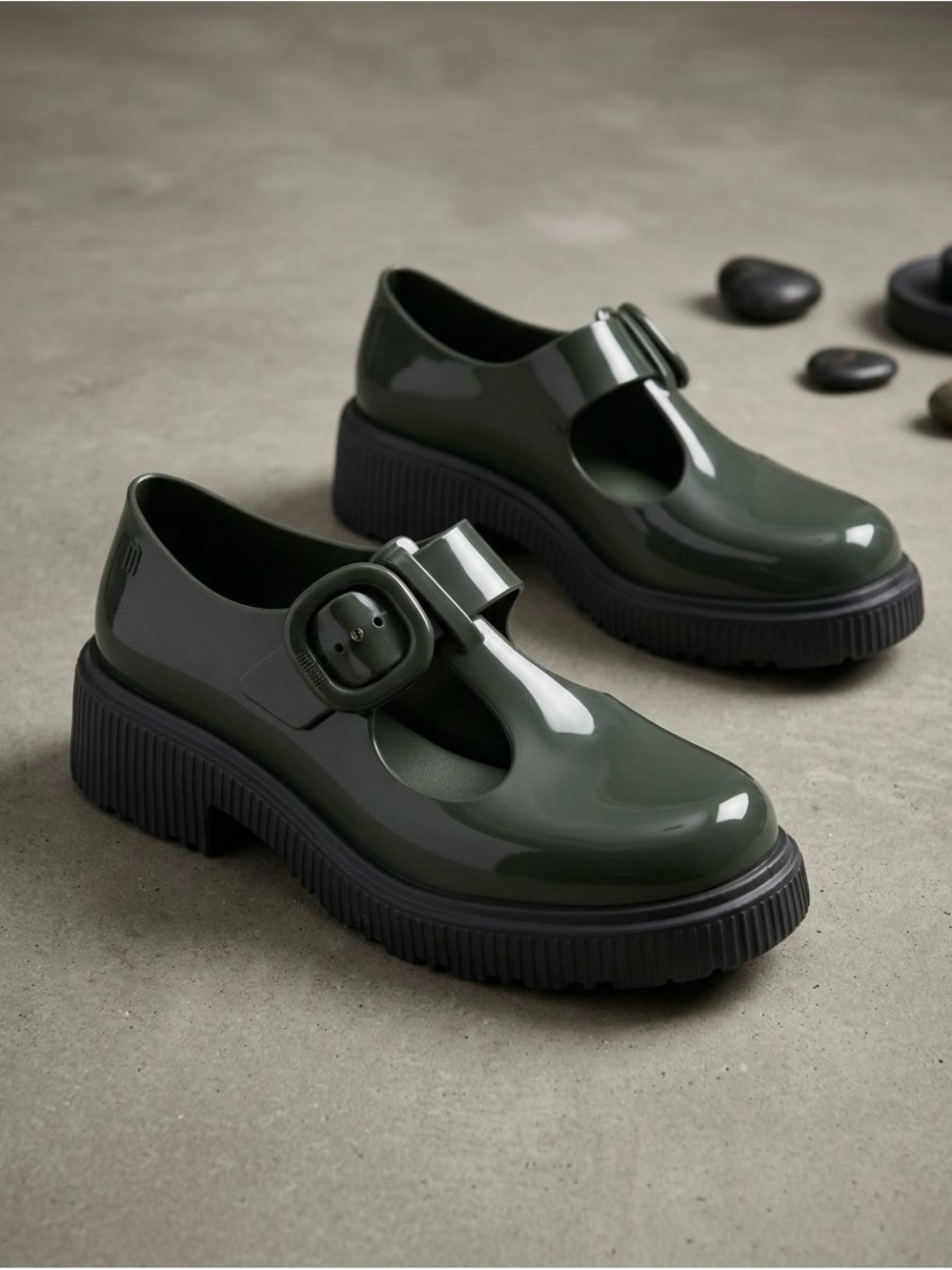 New🔥Glossy Platform Mary Jane Shoes
